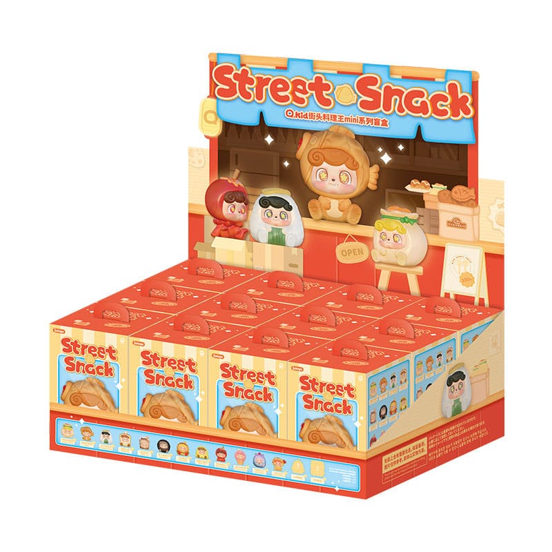 QKid: Street Snack Serisi Kör Kutu figürü 5 cm Ekran (12)