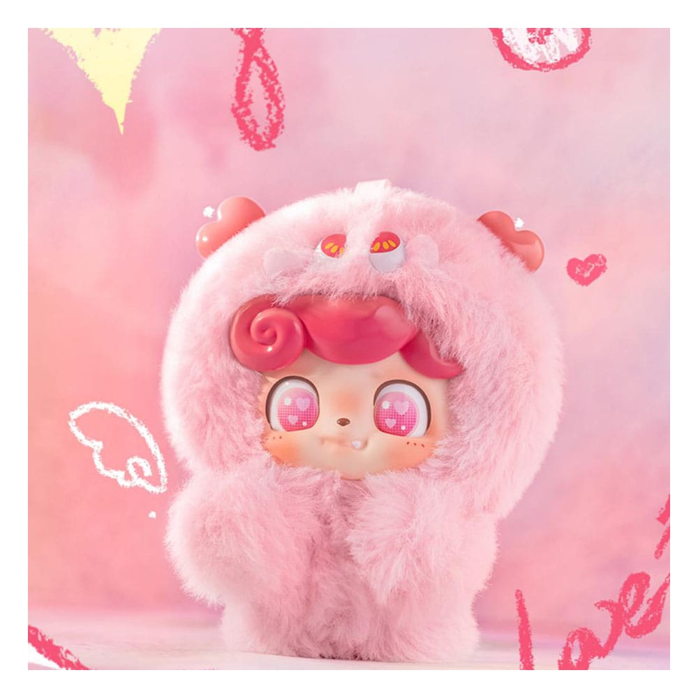 QKid: Caja Ciega Serie Emotional Hairy Monsters Figura 12 - 14 cm Display (6)