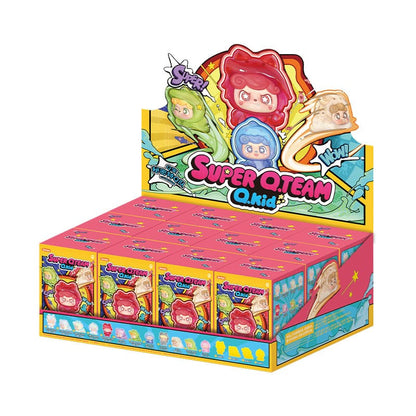 QKid: Super Q. Team Mini Series Blind Box figura 5 cm Display (12)