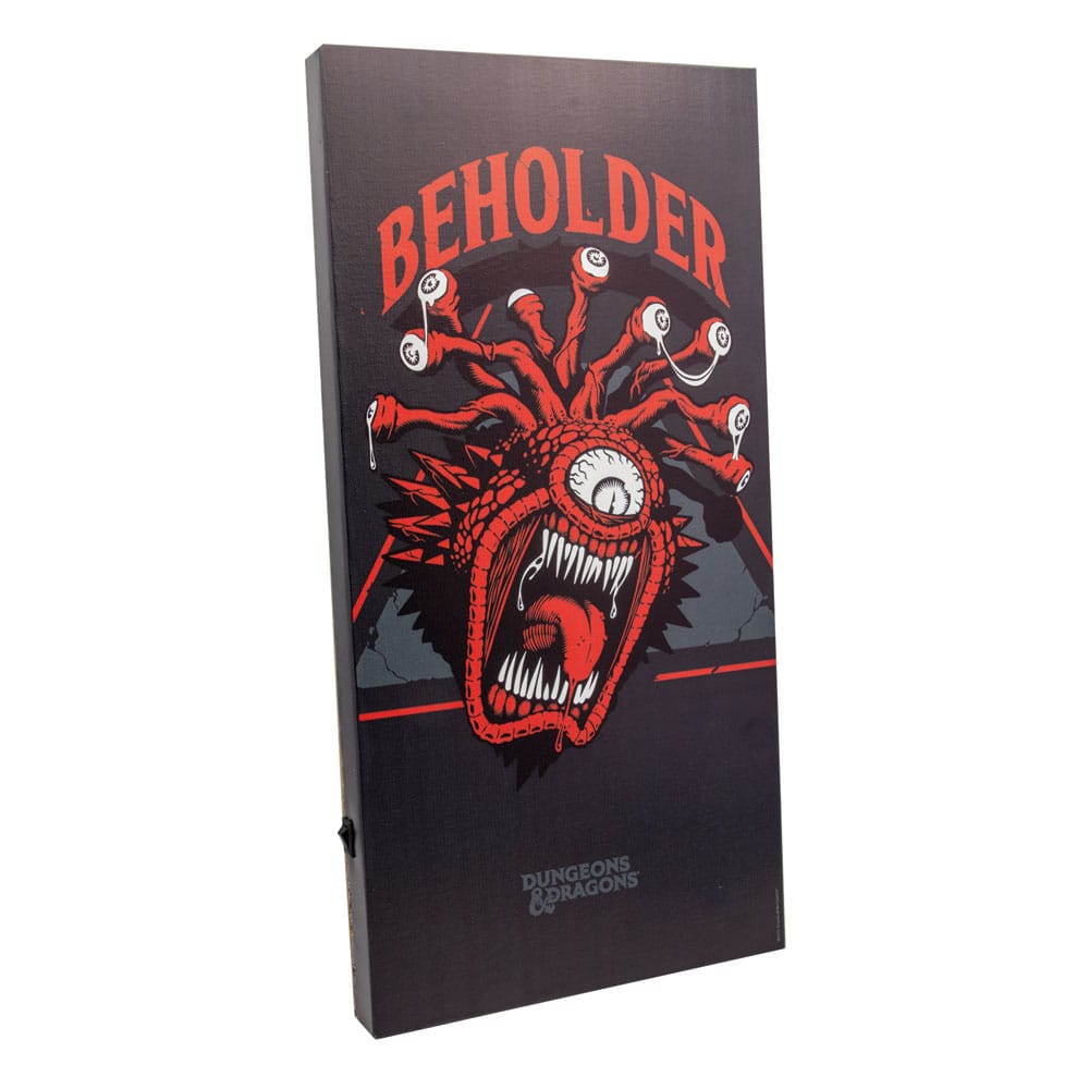 Dungeons & Dragons Canvas Poster Beholder (con luz)