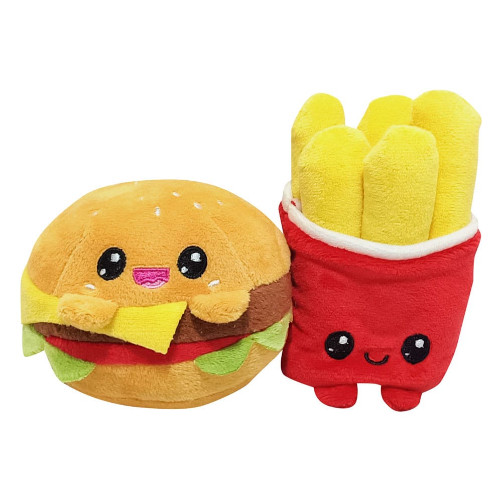 Yummis juntos Figuras de felpa 2 Pack Burger & Fries en Bag Take Away 21 cm