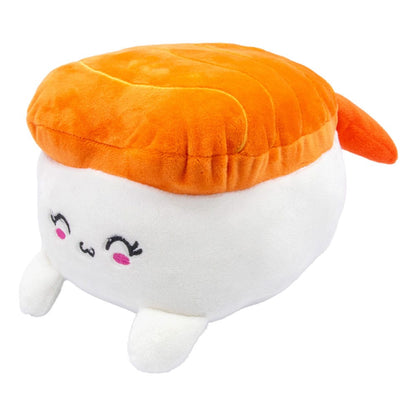 Plushi pluche figuur uramaki sushi met garnalen 20 cm