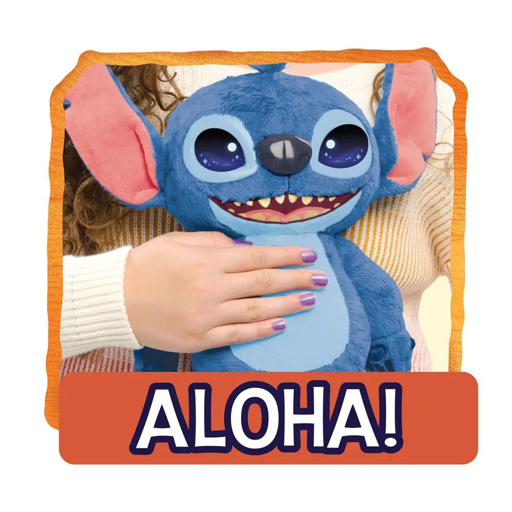 Lilo & Stitch Plüschfigur mit LCD-visuellen Effekten und Sounds The Many Mood Stitch 36 cm