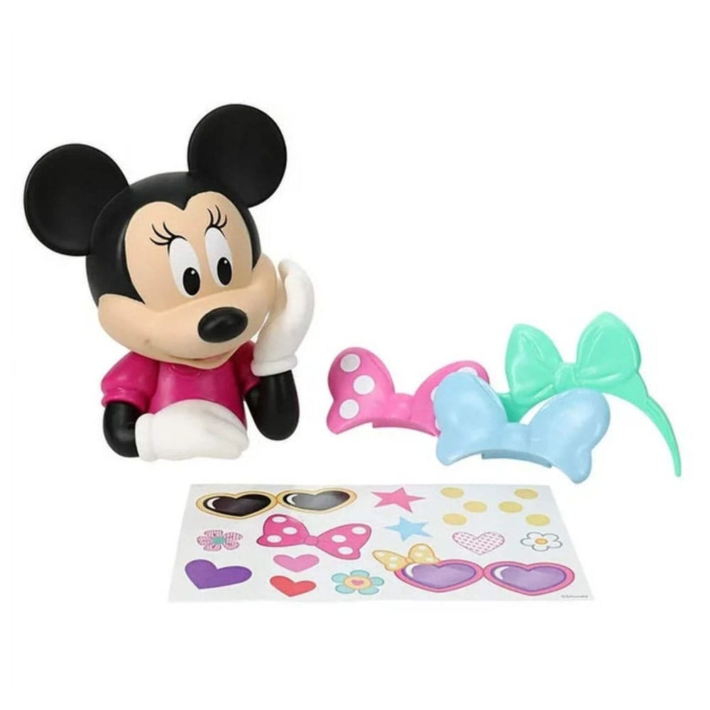Set da gioco con testa in stile Disney Minnie Mouse