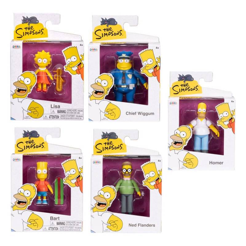 Simpsons Mini Figura Wave 1 6 cm Assortimento (8)