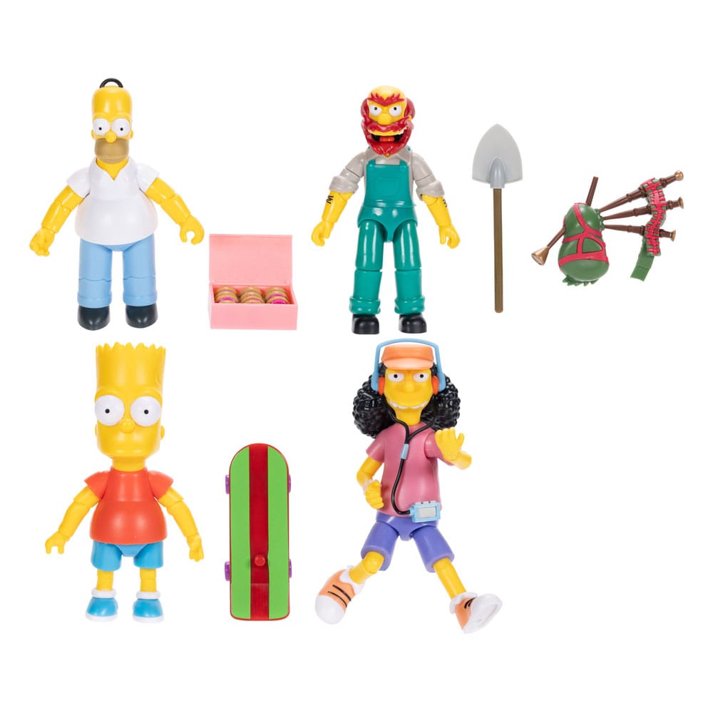 Simpsons Mini Figura Wave 1 13 cm Assortimento (6)