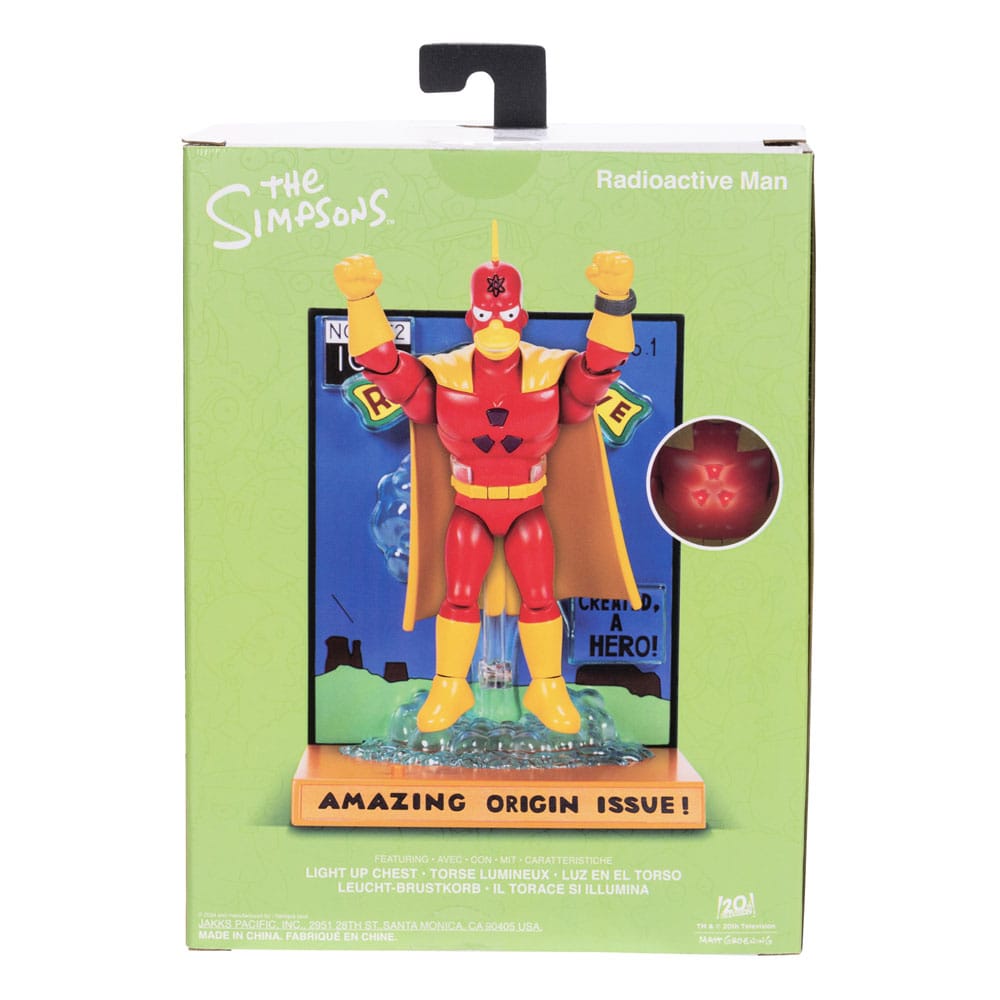 Simpsons Premium Actiefiguur Radioactieve Man 13 cm