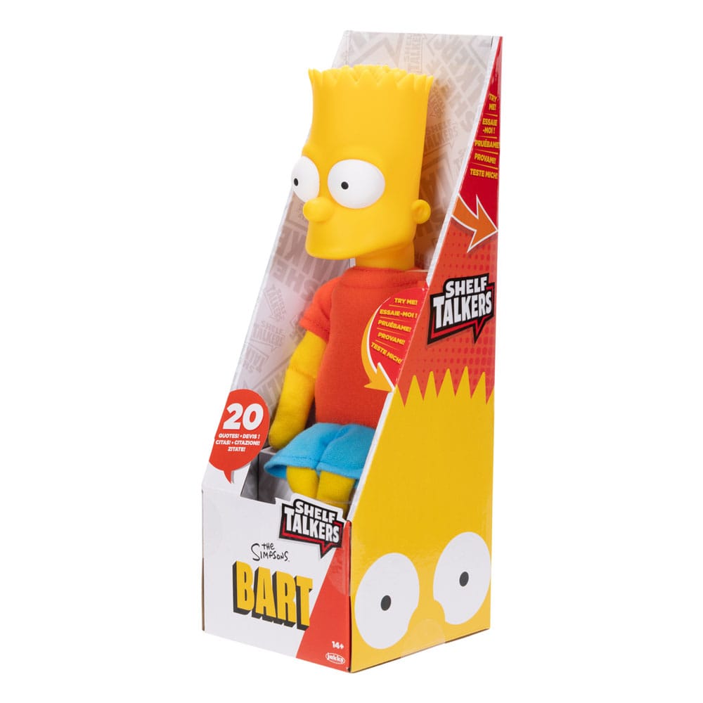 Simpsons en peluche figure Bart 33 cm