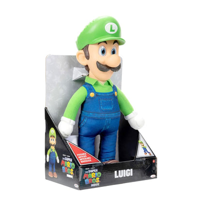 The Super Mario Bros. Film Plush figura Luigi 30 cm