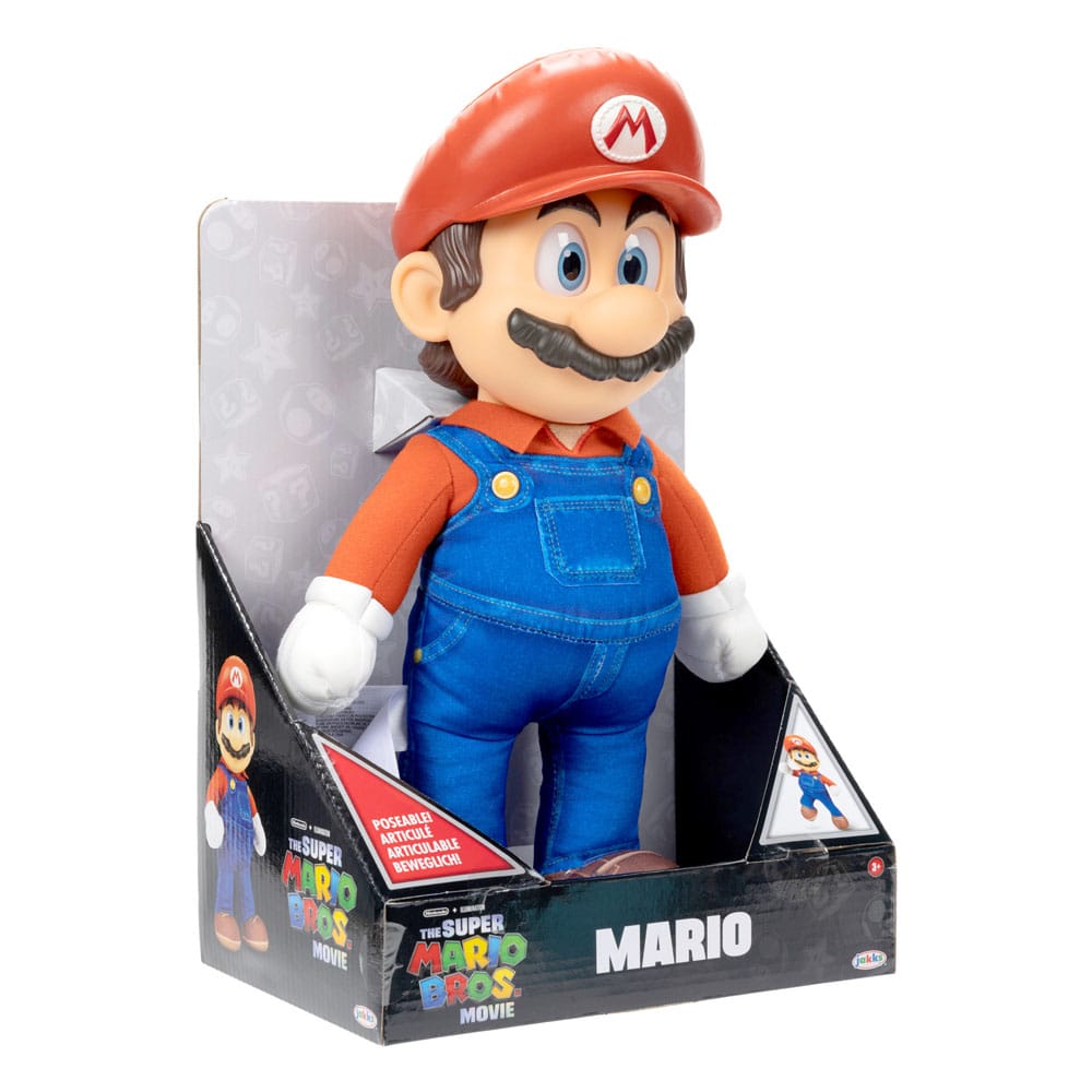 The Super Mario Bros. Film Plush figura Mario 30 cm