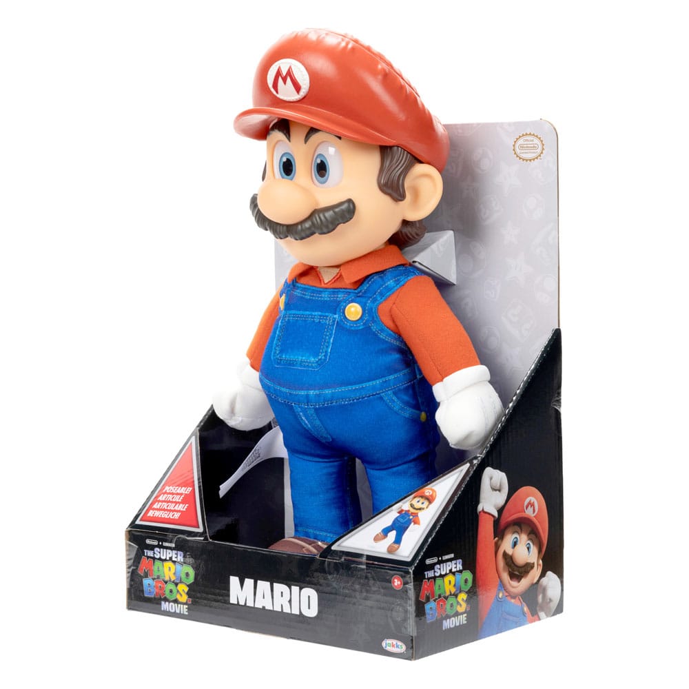 The Super Mario Bros. Film Plush figura Mario 30 cm