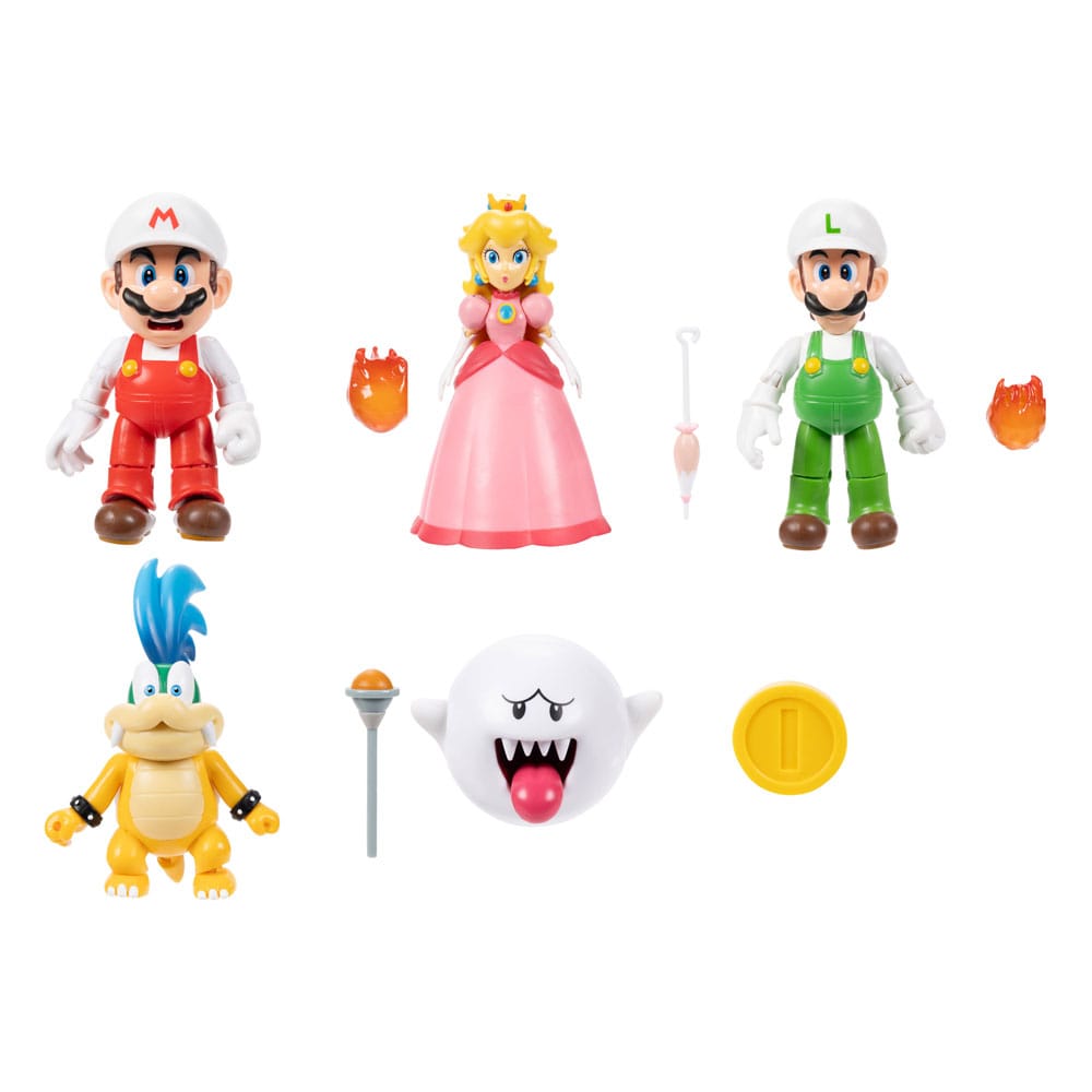 World of Nintendo Mini Figure Super Mario Wave 41 10 cm Assortment (6)