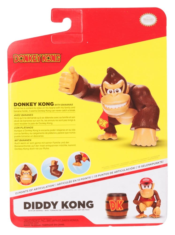 World of Nintendo Minifigur Donkey Kong 6 cm Sortiment (16)
