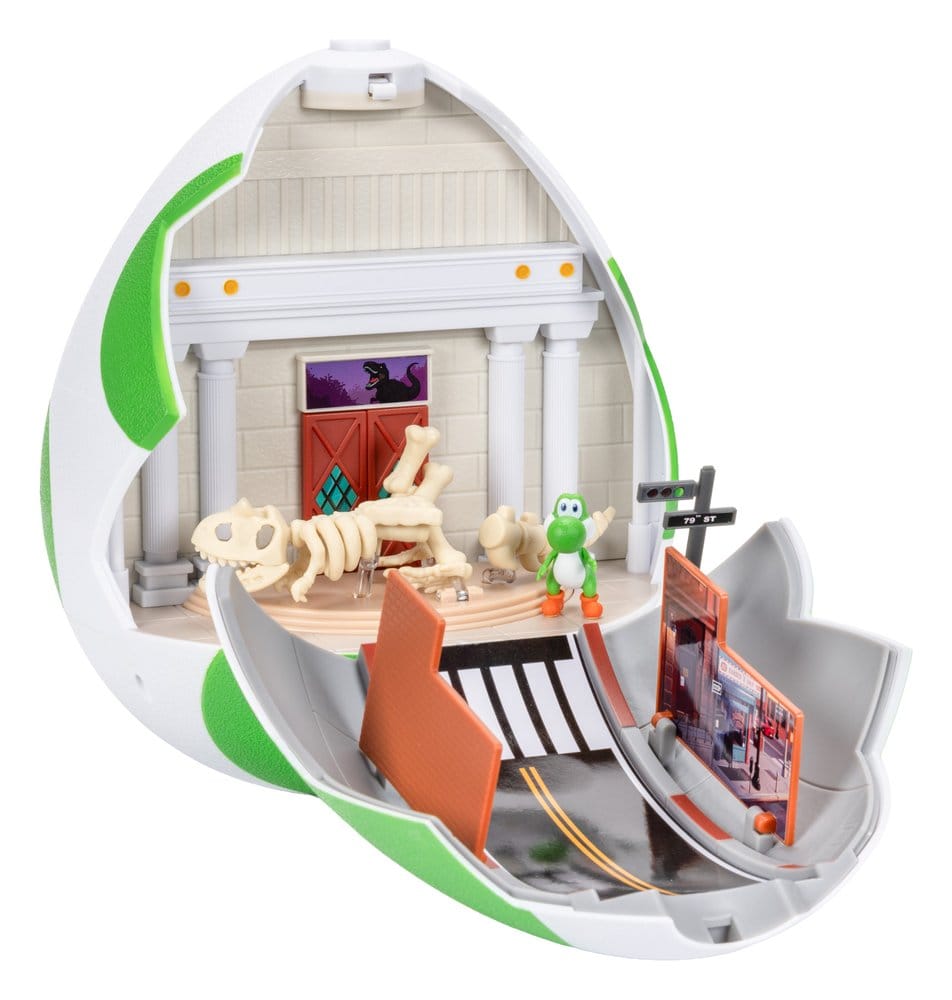 Le coffret de jeu Super Mario Galaxy Movie avec 2 mini figurines Yoshi Egg