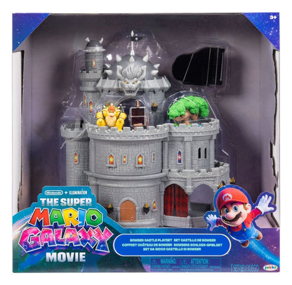 Il set da gioco Deluxe di Super Mario Galaxy Movie con 1 mini personaggio del castello di Bowser