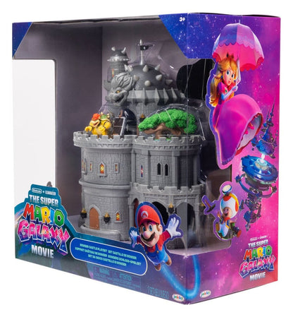 Il set da gioco Deluxe di Super Mario Galaxy Movie con 1 mini personaggio del castello di Bowser