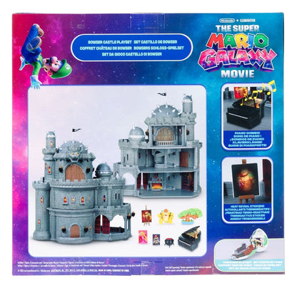 Il set da gioco Deluxe di Super Mario Galaxy Movie con 1 mini personaggio del castello di Bowser
