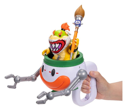 Palyaço Arabalı Süper Mario Galaxy Filmi Aksiyon Figürü Bowser Jr. 13 cm