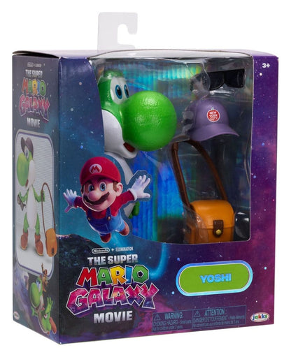 Figura d'azione del film Super Mario Galaxy Yoshi 13 cm