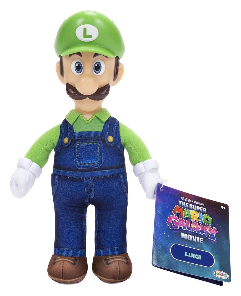 Le film Super Mario Galaxy peluche Luigi 23 cm