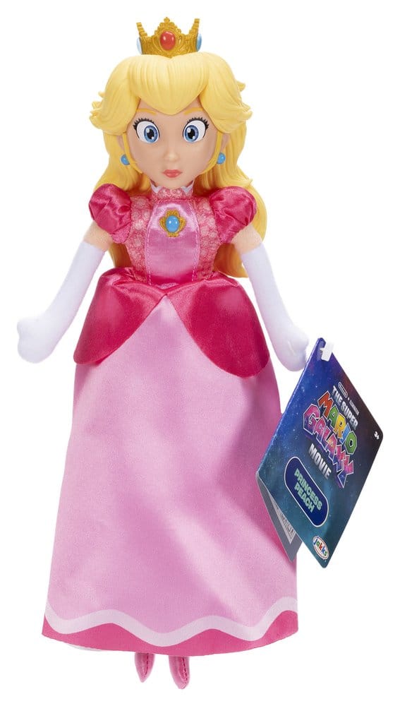 La figura di peluche della Principessa Peach di Super Mario Galaxy Movie 23 cm