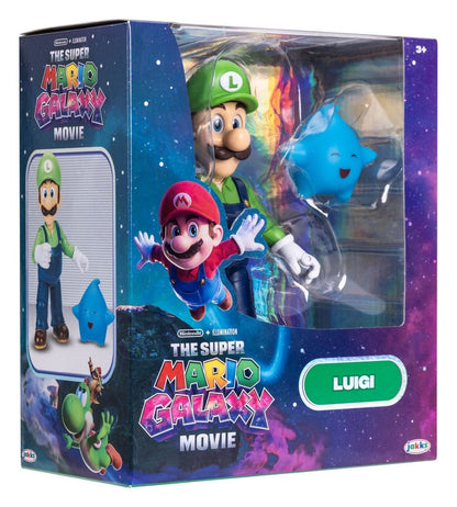 Figurine du film Super Mario Galaxy Luigi 13 cm