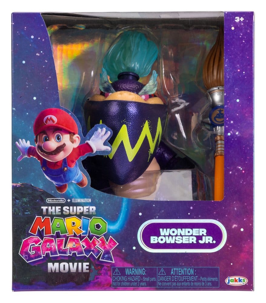 Die Super Mario Galaxy Movie Actionfigur Wonder Bowser Jr. 13 cm