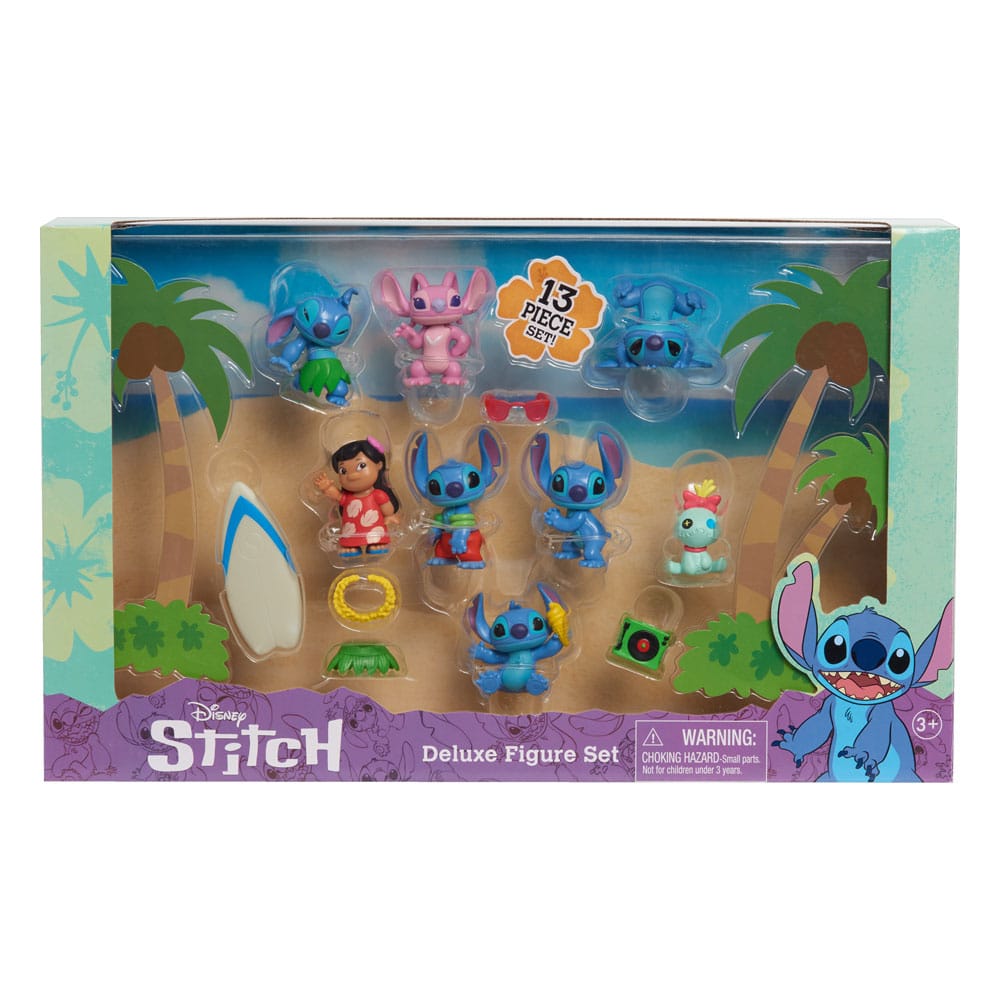 Lilo & Stitch Mini Figura da 8 pacchetti Deluxe figura set 7 cm