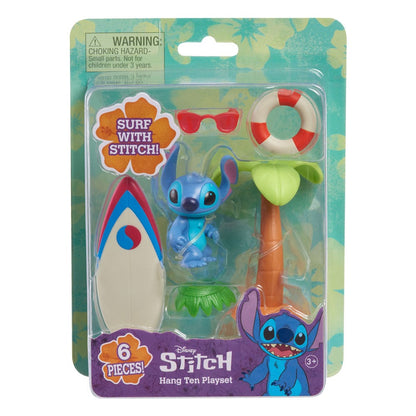 Lilo & Stitch Mini Figurs Playset cuelgue diez puntadas de 7 cm