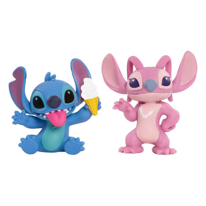 Lilo & Stitch Mini Abbildung 2-Pack Angel & Stitch 7 cm