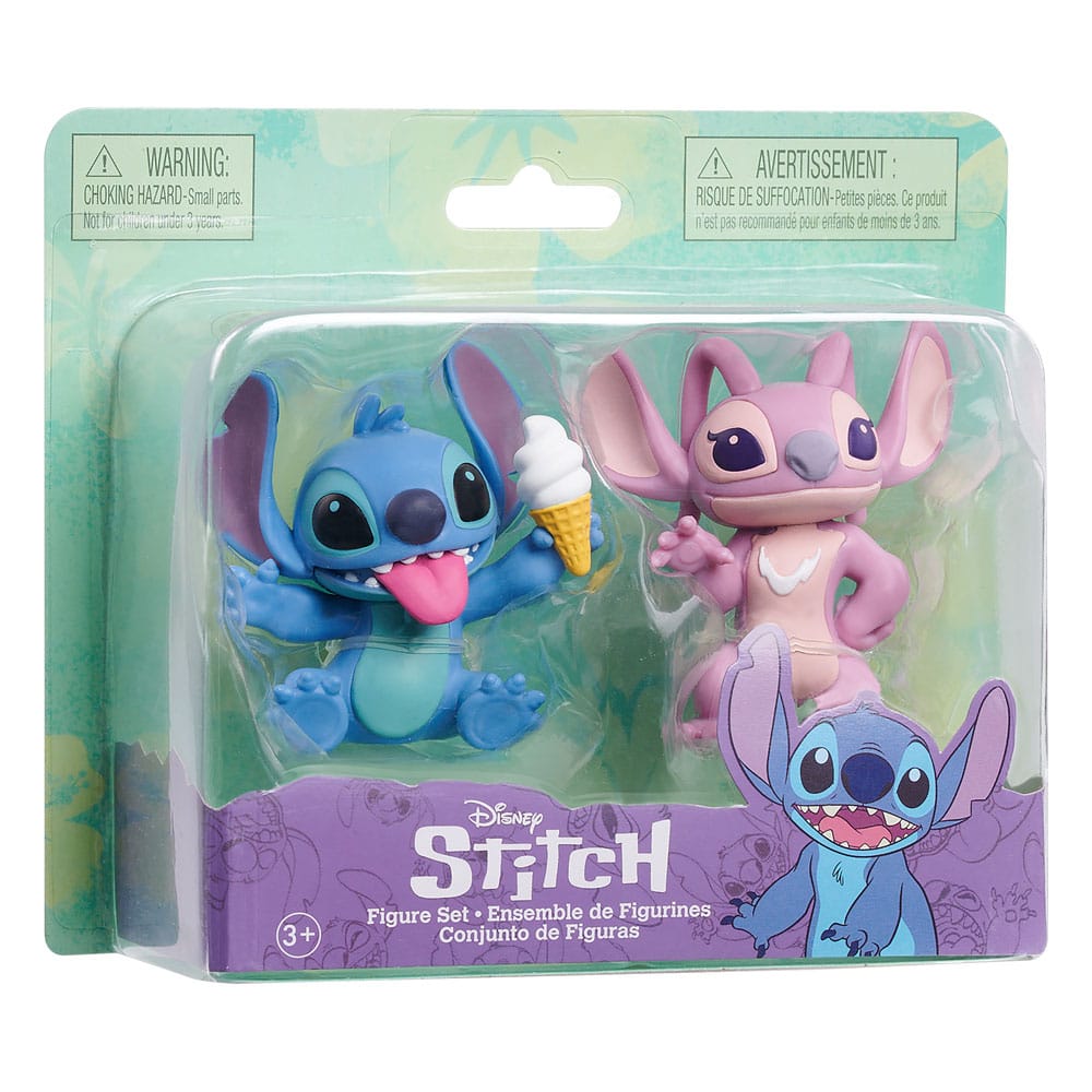 Lilo & Stitch Mini Abbildung 2-Pack Angel & Stitch 7 cm