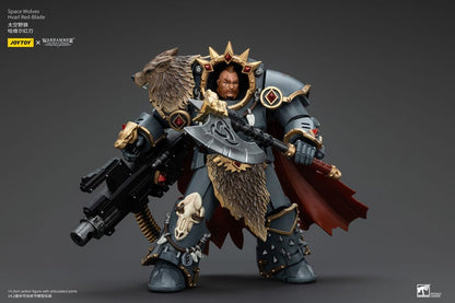 Warhammer Horus Heresy Action Şekil 1/18 Uzay Kurtları Hvarl Kırmızı Bıçağı 14 cm