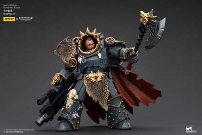 Warhammer Horus Heresy Action Şekil 1/18 Uzay Kurtları Hvarl Kırmızı Bıçağı 14 cm
