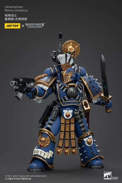 Warhammer Horus Heresy Action Şekil 1/18 Ultramarinler Remus Ventanus 14 cm