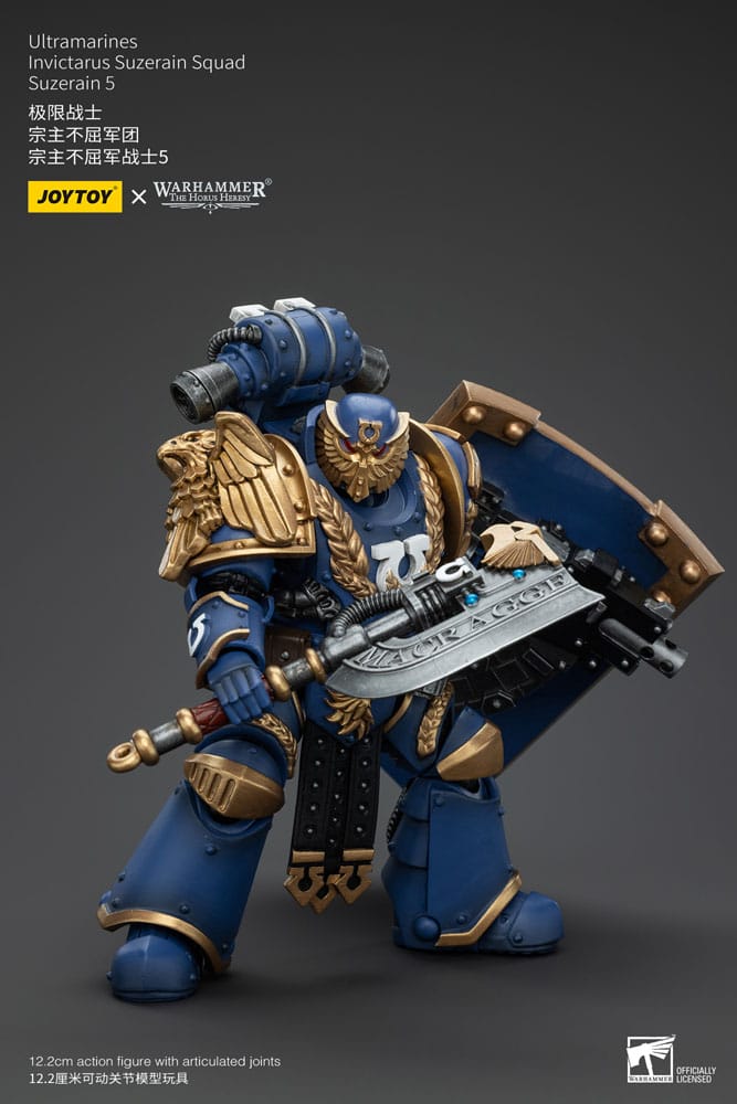 Warhammer Horus Heresy Action Şekil 1/18 Ultramarinler Invictarus Suzerain Squad Suzerain 5 12 cm