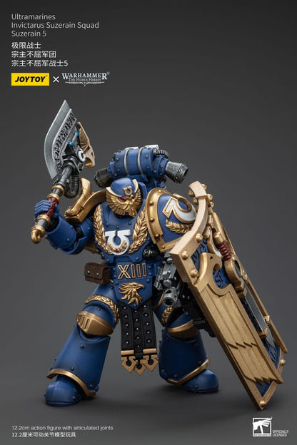 Warhammer Horus Heresy Action Şekil 1/18 Ultramarinler Invictarus Suzerain Squad Suzerain 5 12 cm