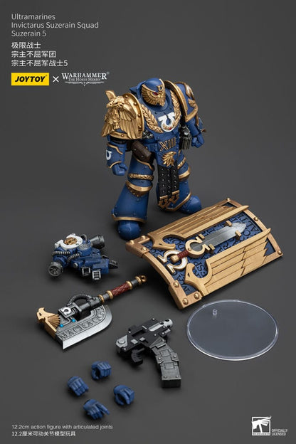Warhammer Horus Heresy Action Şekil 1/18 Ultramarinler Invictarus Suzerain Squad Suzerain 5 12 cm