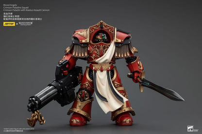 Warhammer Horus Heresy Action Şekil 1/18 Blood Angels Crimson Paladins Squad Crimson Paladin ile Iliastus saldırı topu 14 cm