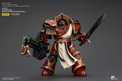 Warhammer Horus Heresy Action Şekil 1/18 Blood Angels Crimson Paladins Squad Crimson Paladin ile Iliastus saldırı topu 14 cm