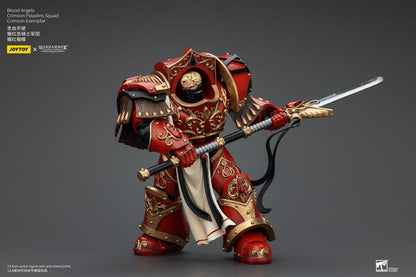 Warhammer The Horus Herejía Acción Figura 1/18 Blood Angels Paladins Paladins Escuadrón Crimson Ejemplar 14 cm
