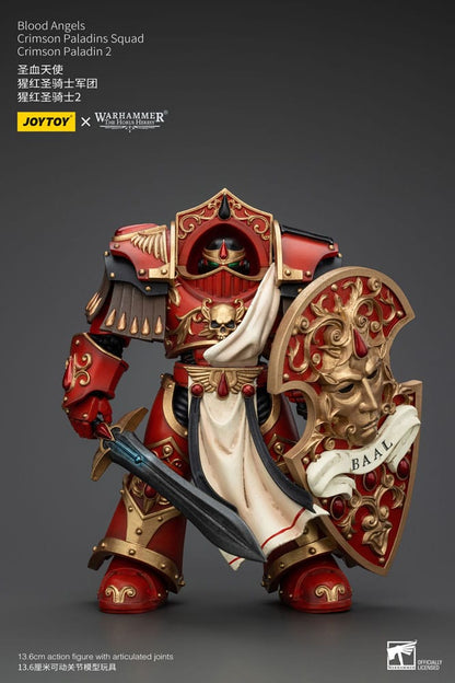 Warhammer the Horus Heresy Action Bild 1/18 Blood Angels Crimson Paladins Squad Crimson Paladin 2 14 cm