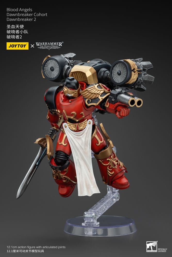 Warhammer Horus Heresy Action Şekil 1/18 Blood Angels Dawnbreaker Kohort Dawnbreaker 2 13 cm