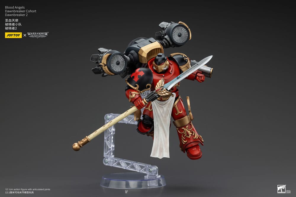 Warhammer Horus Heresy Action Şekil 1/18 Blood Angels Dawnbreaker Kohort Dawnbreaker 2 13 cm