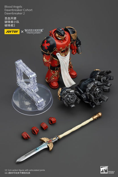 Warhammer Horus Heresy Action Şekil 1/18 Blood Angels Dawnbreaker Kohort Dawnbreaker 2 13 cm