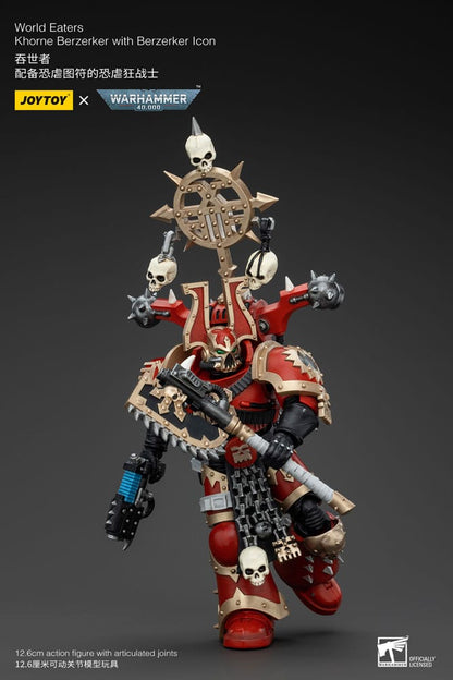 Warhammer 40K Aksiyon Şekil 1/18 Dünya Yiyenler Khorne Berzerker Berzerker Lcon 13 cm