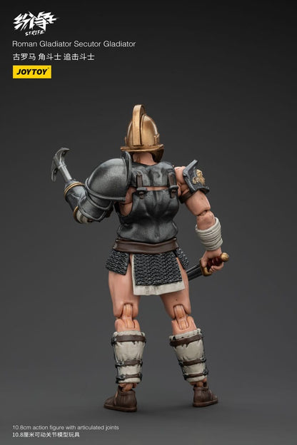 Action de conflit Figure 1/18 Gladiator romain Secutor Gladiator 11 cm