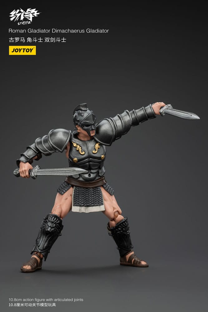 Streitaktion Abbildung 1/18 Roman Gladiator Dimachaerus Gladiator 11 cm