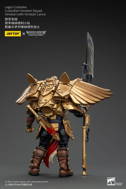 Warhammer the Horus Heresy Action Bild 1/18 Legio Custodes Custodian Venatari Squad Venatari med Venatari Lance 13 cm