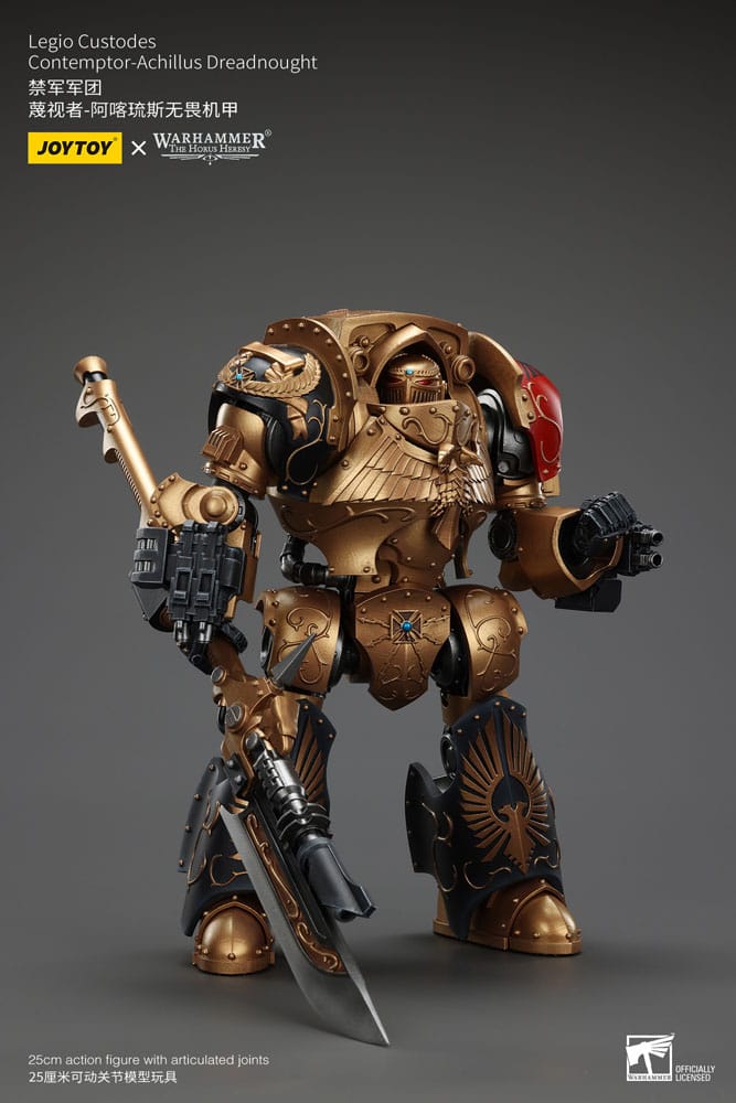 Warhammer the horus Heresy aksiyon figürü LEGIO Custodes hor görme-achillus dreadnought 25 cm