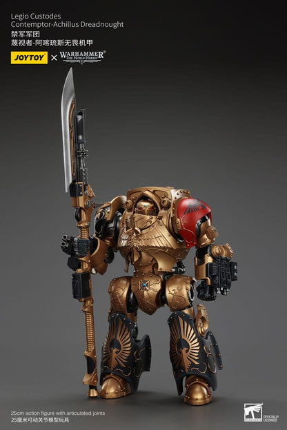 Warhammer the horus Heresy aksiyon figürü LEGIO Custodes hor görme-achillus dreadnought 25 cm